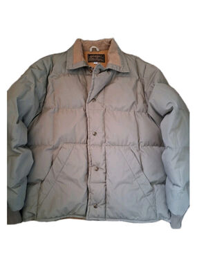 VTG Eddie Bauer Puffer Goose Down Parka Jacket Size L
